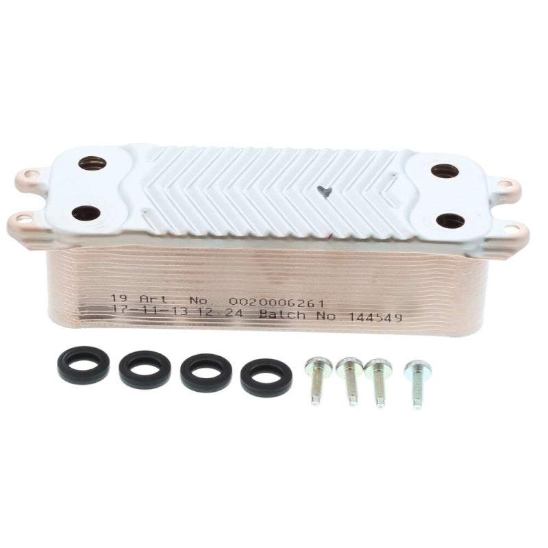 Vaillant DHW Heat Exchanger - 19 Plates (0020038572)