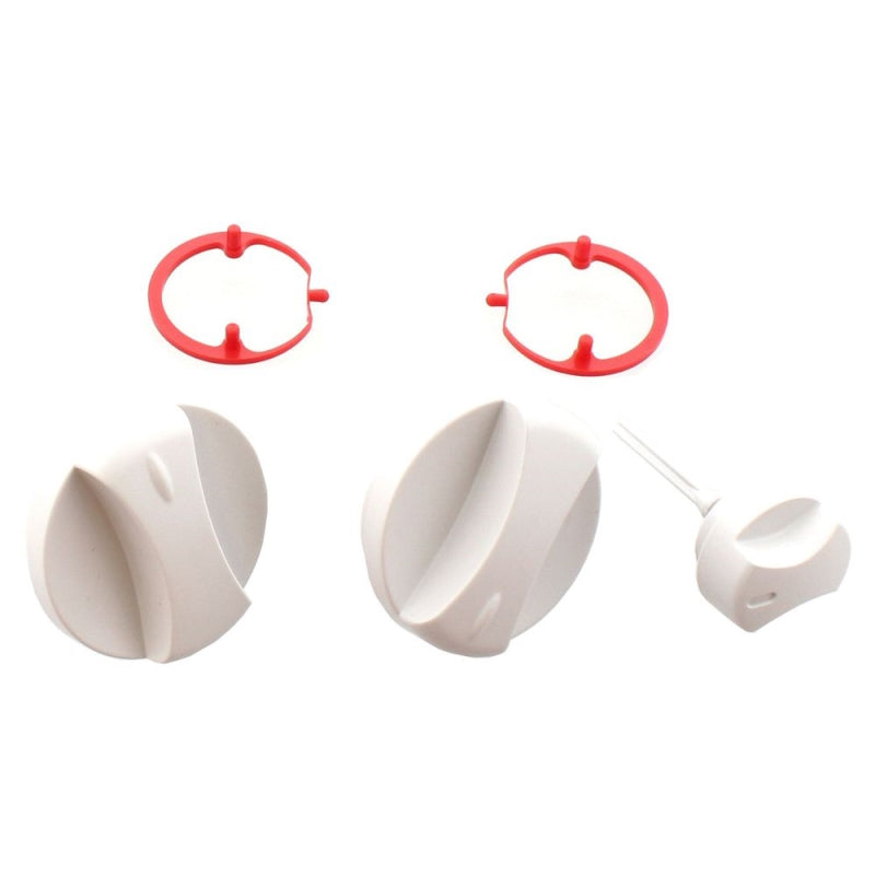 Vaillant Buttons Grey Kit - Pack of 3 (0020074963)