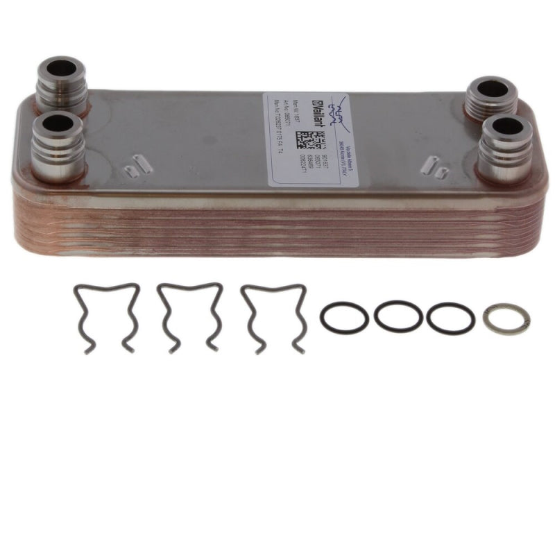 Vaillant Secondary Heat Exchanger - 12 Plates (065088)