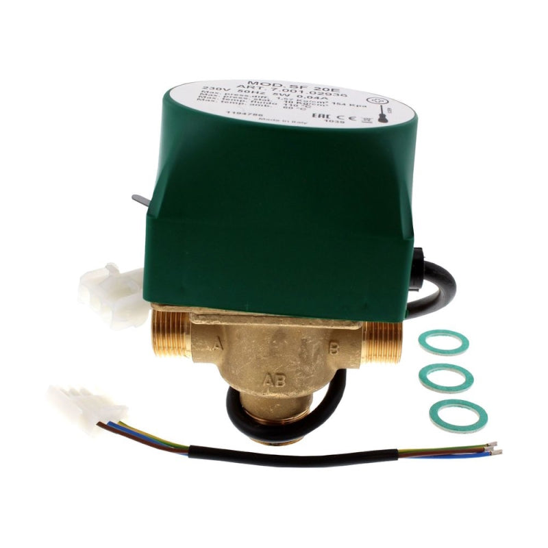 Ferroli Valve 3 Way Diverter - Comes With Head (39810940)