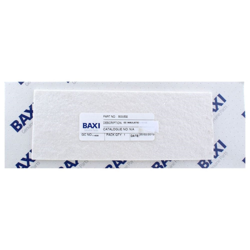 Baxi Suprima Combustion Chamber Insulation Rear (5000532)