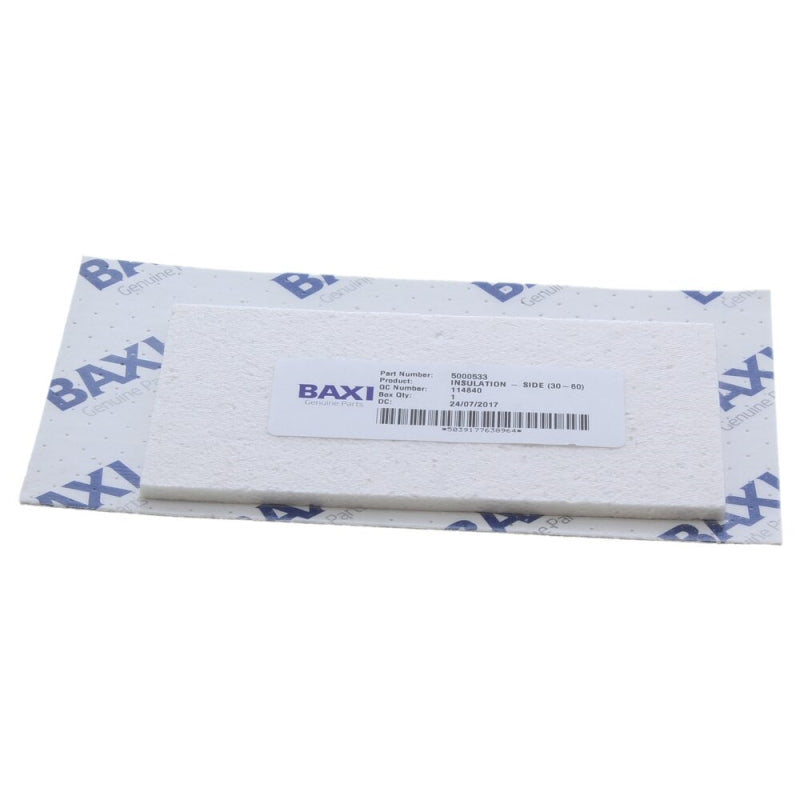 Baxi Suprima Combustion Chamber Insulation Side 3 (5000533)