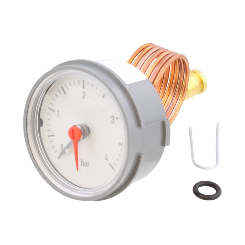 Worcester Bosch Pressure Gauge - 4 bar Dark Grey (87161423000)